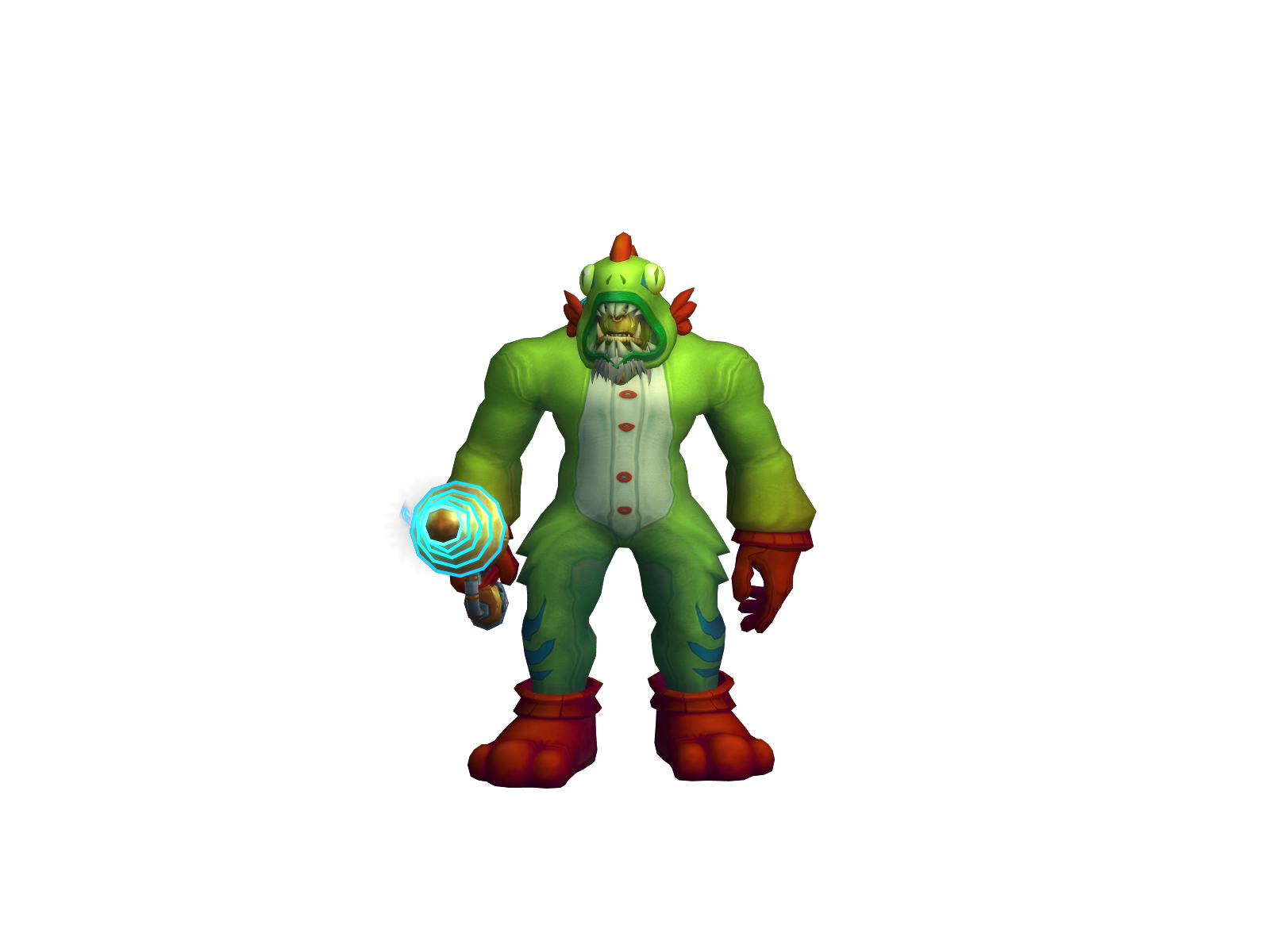 Beastgruk 3D character render