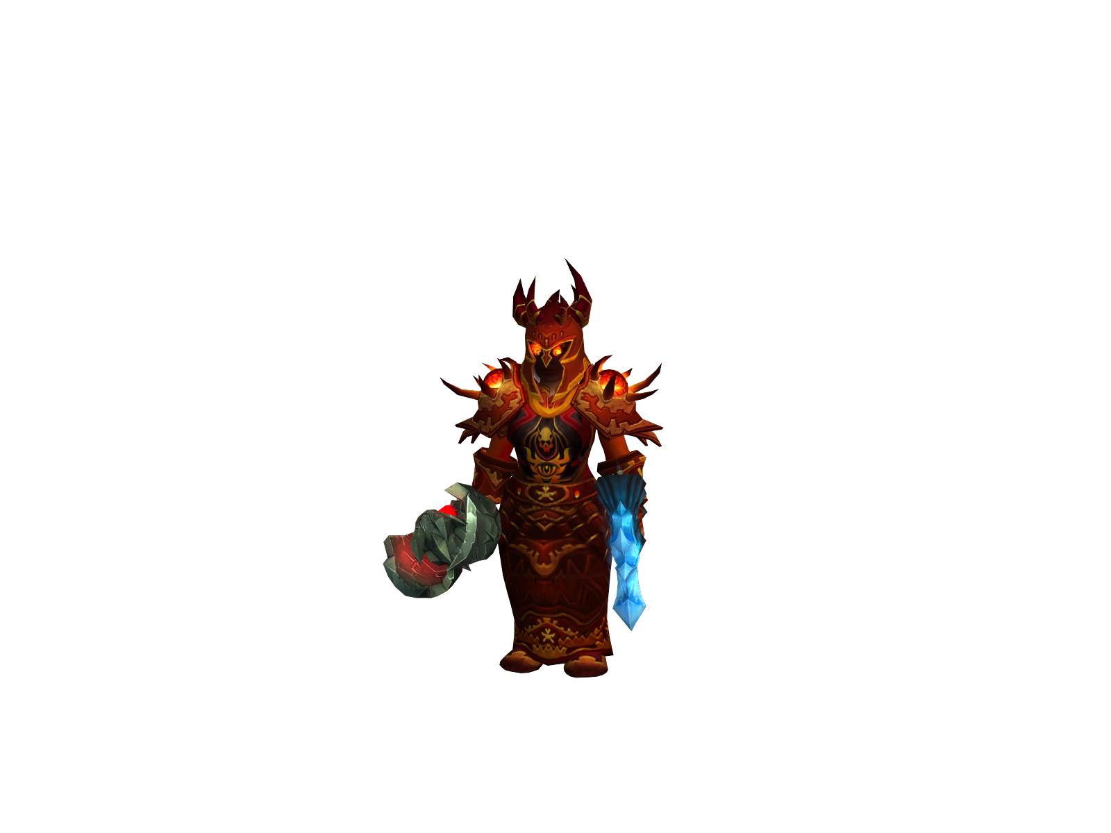 Cryontoilet 3D character render
