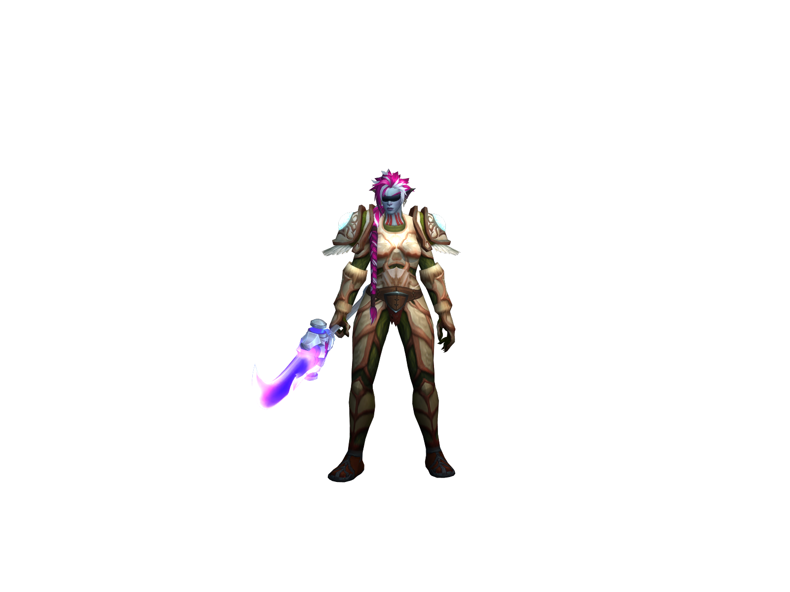Bloominglove 3D character render