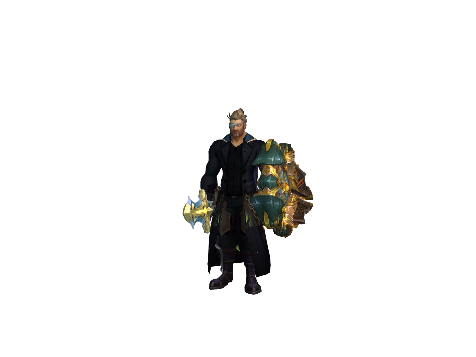 Oceanskyz 3D character render
