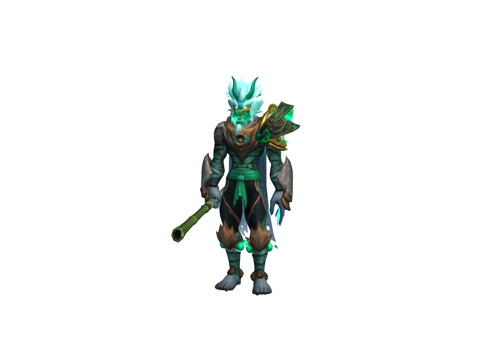 Schizomaxxin 3D character render