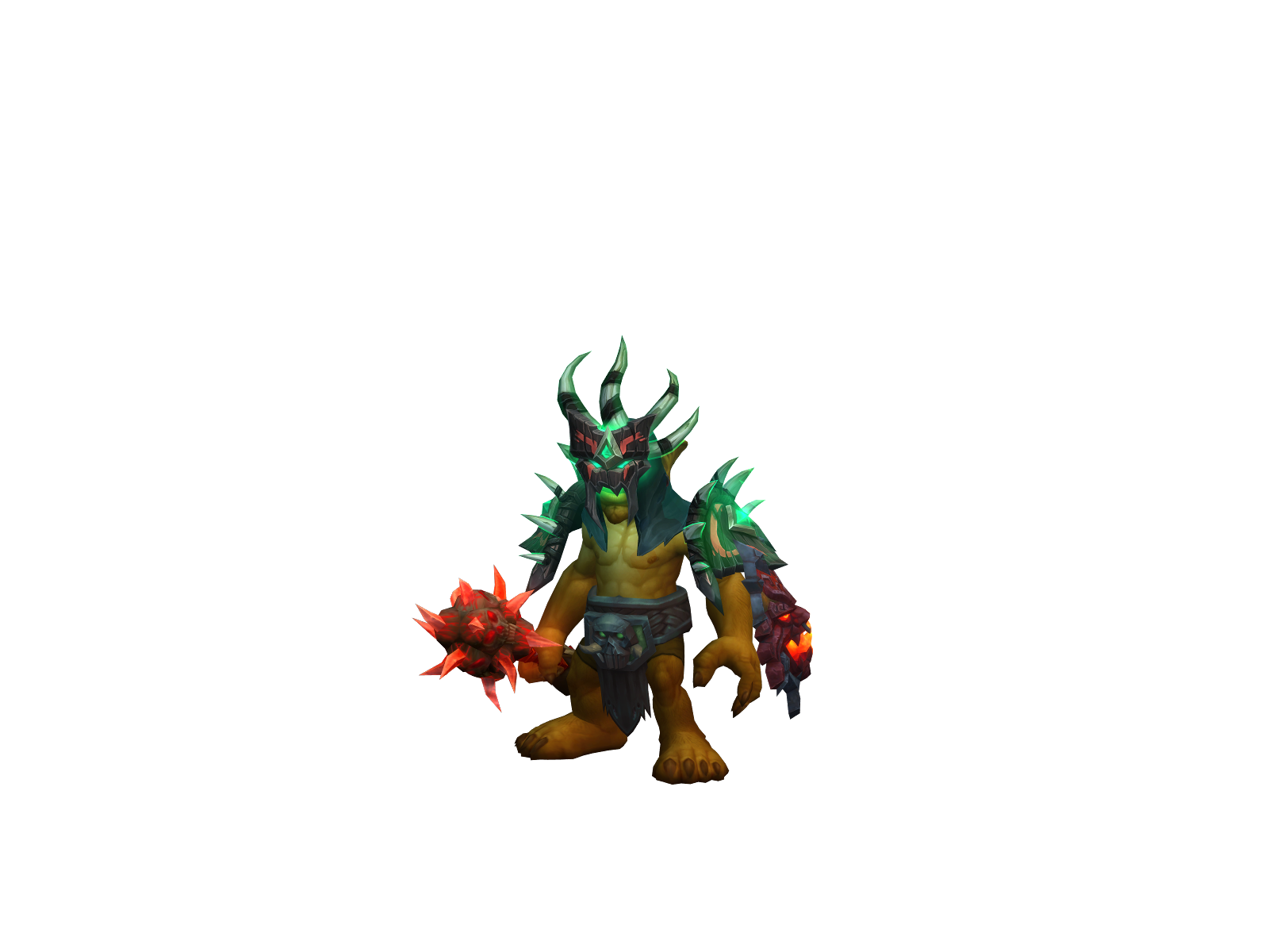 Glikk 3D character render