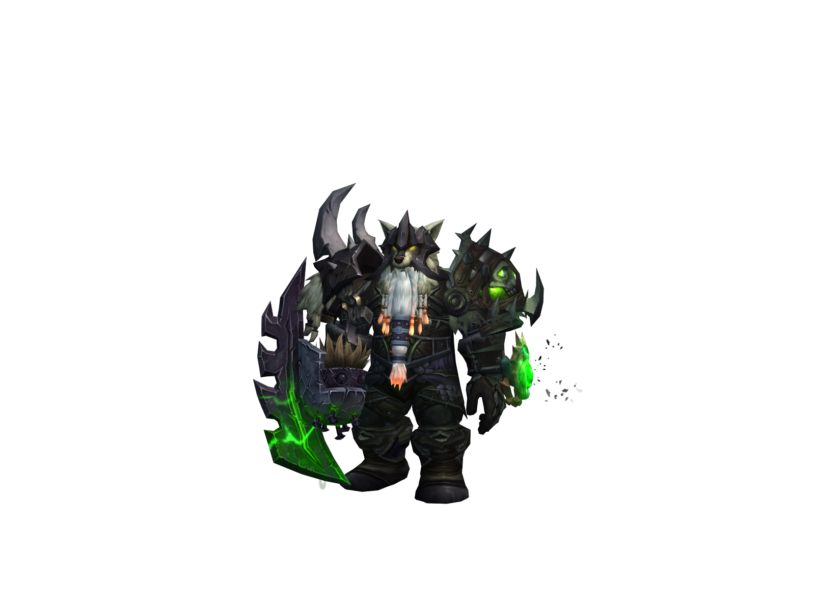 Svårtzx 3D character render