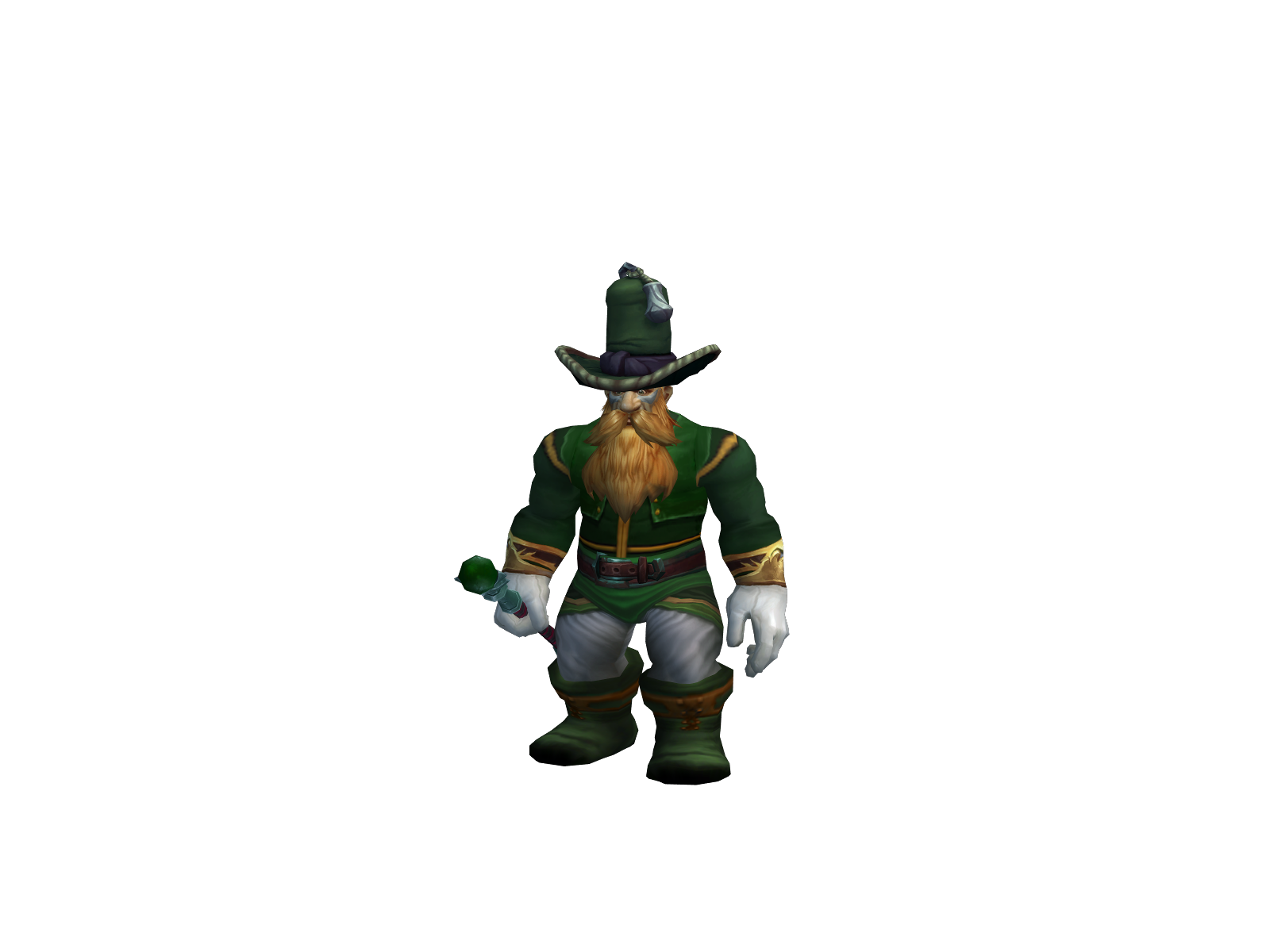 Voncrum 3D character render