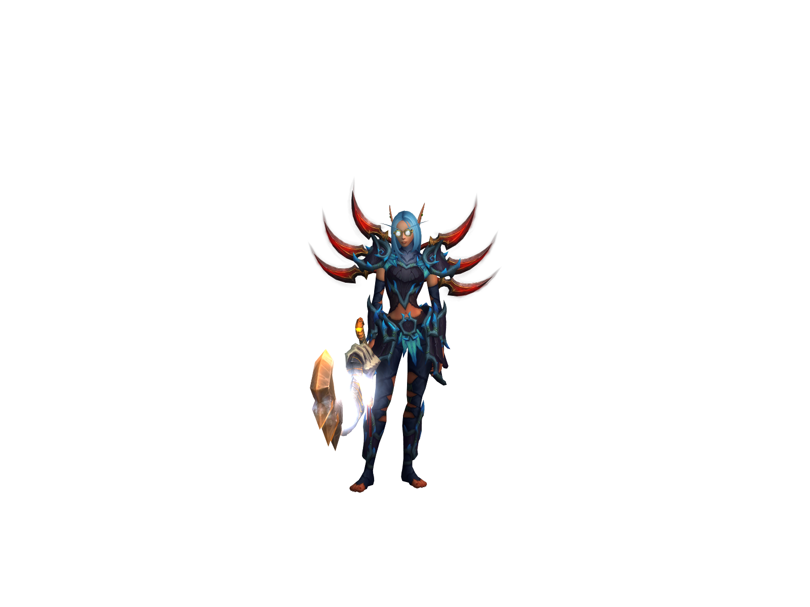 Deadlybeauty 3D character render
