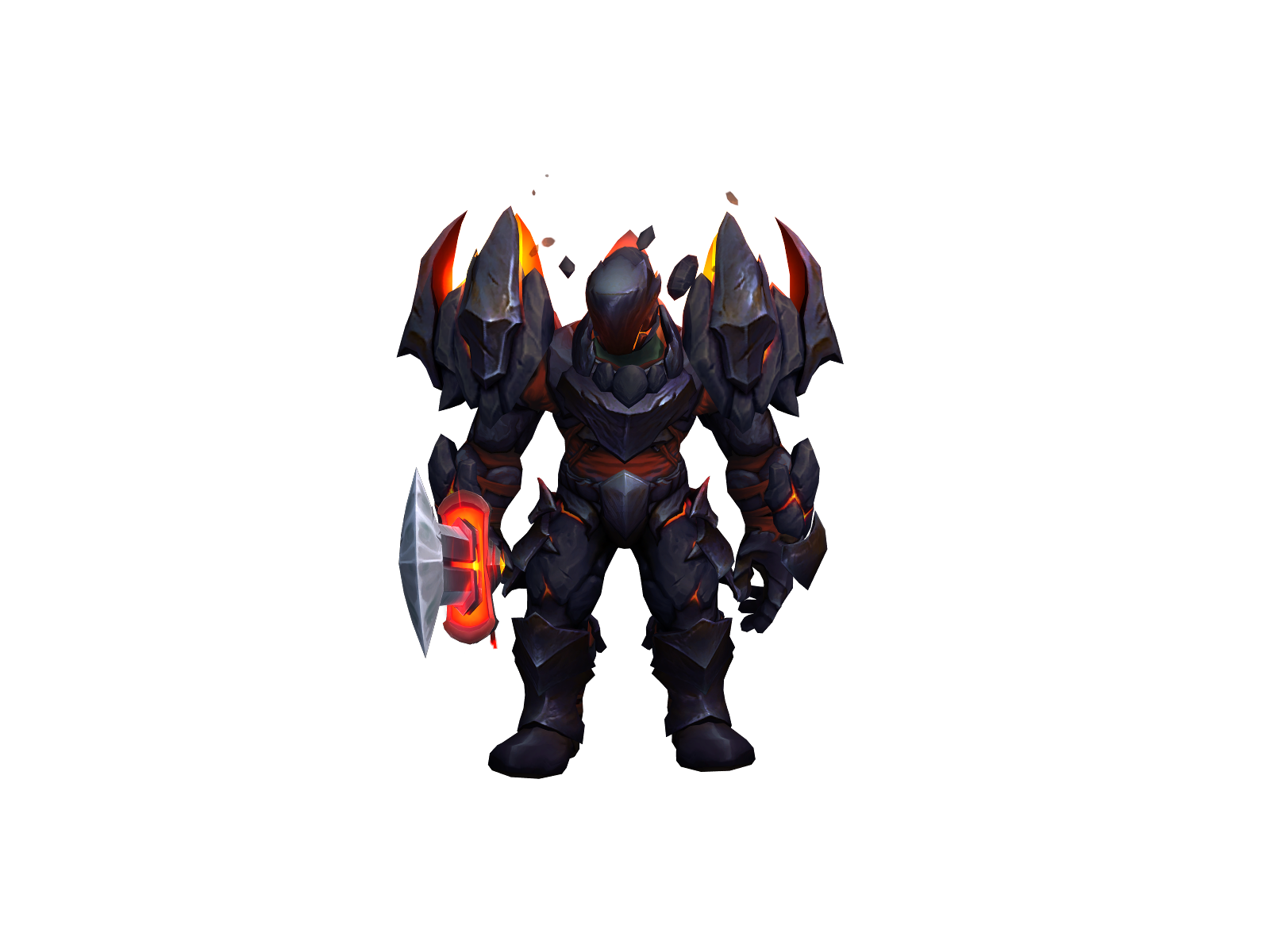 Pressd 3D character render