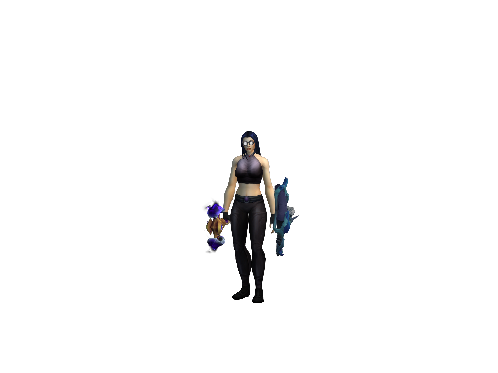 Gøth 3D character render