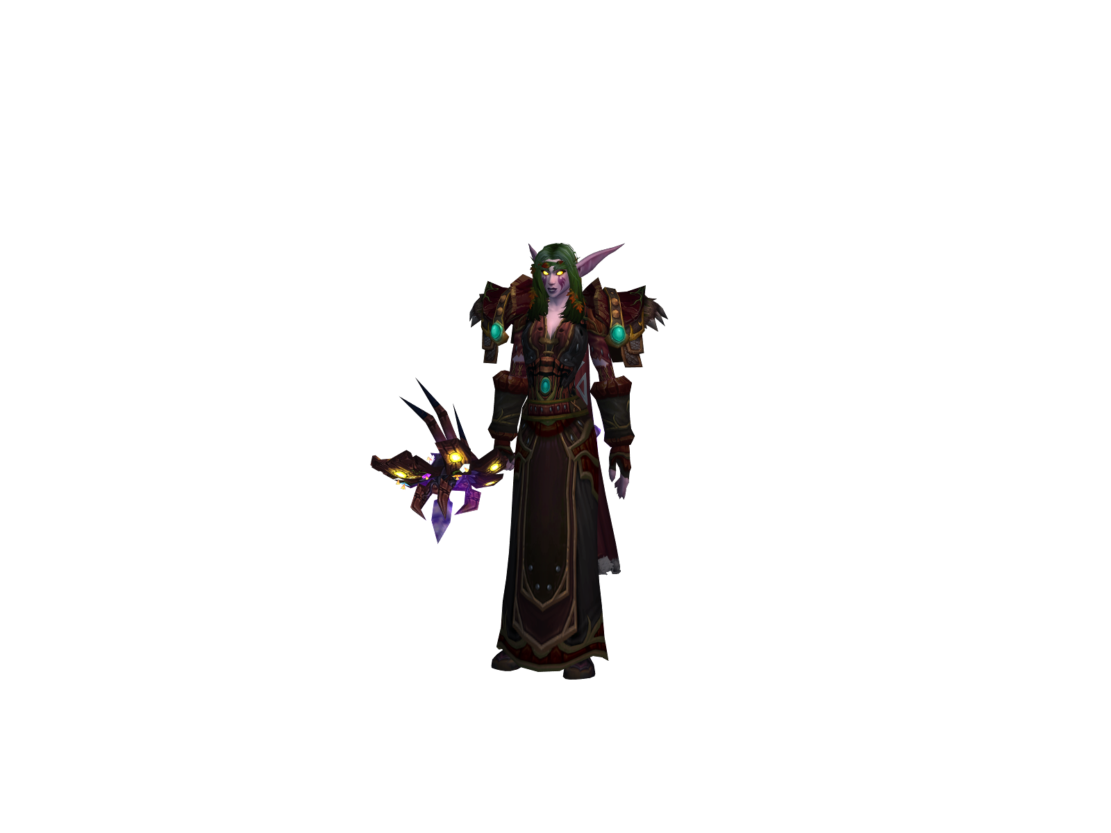 Tyrare 3D character render