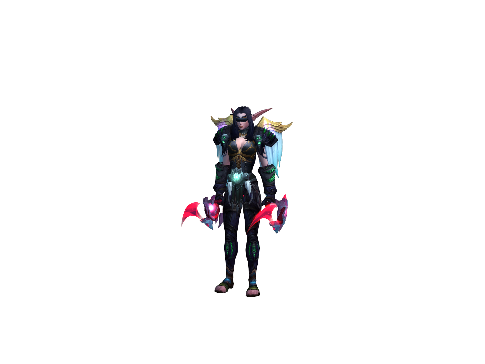 Cesilette 3D character render