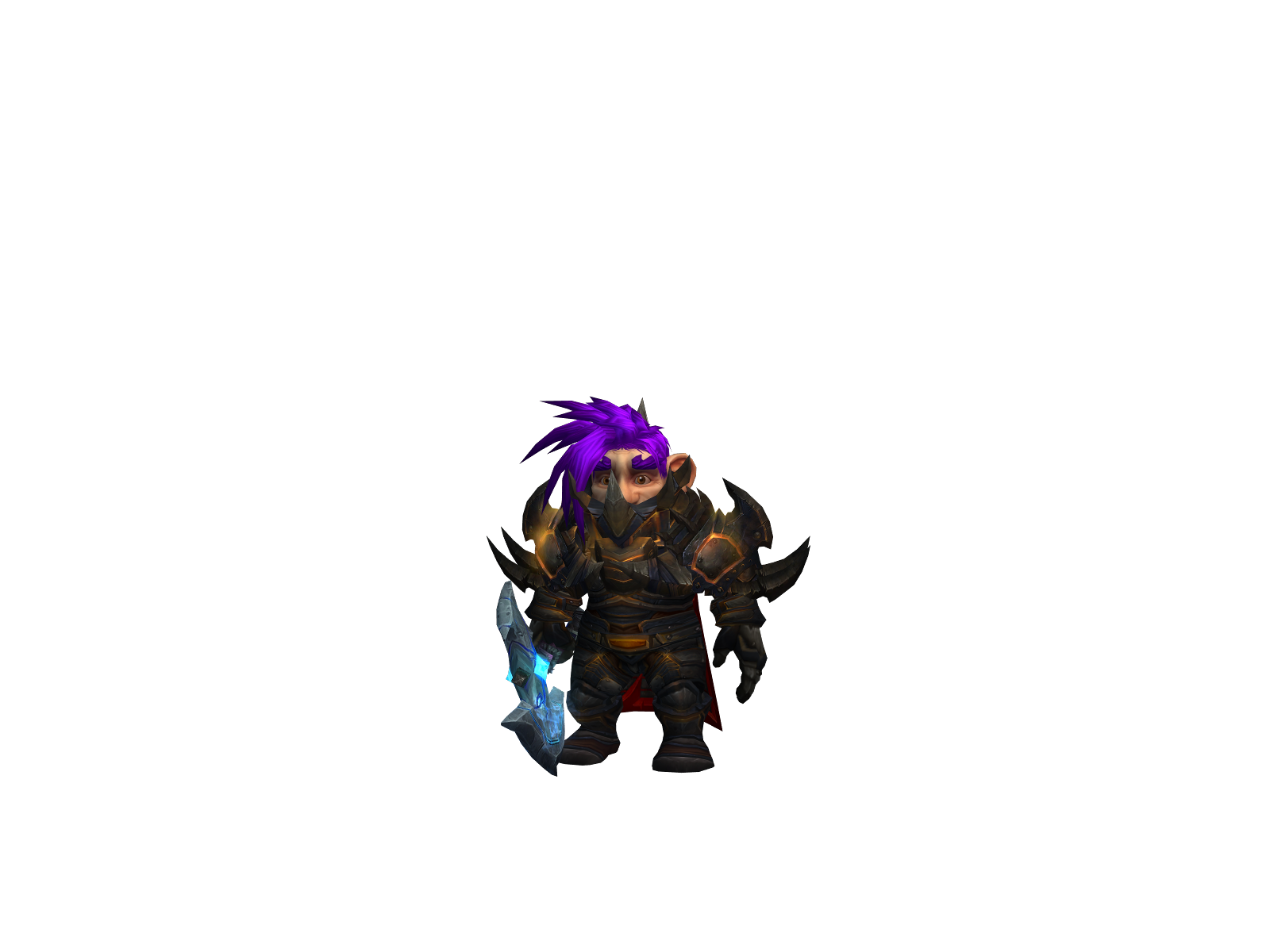 Gashkil 3D character render