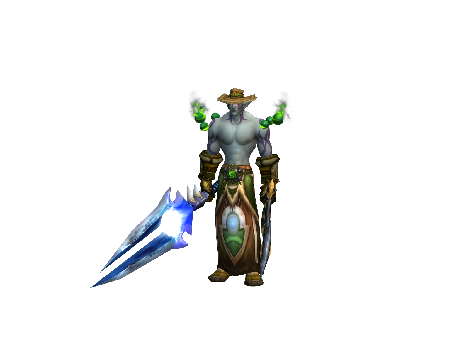 Laters 3D character render