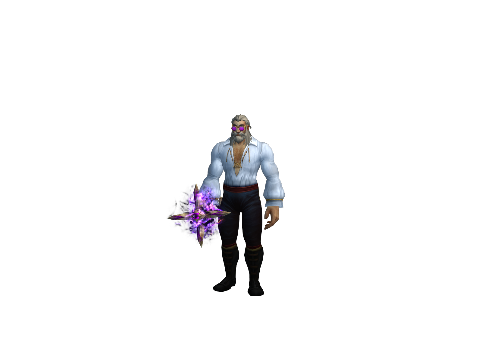 Rukg 3D character render