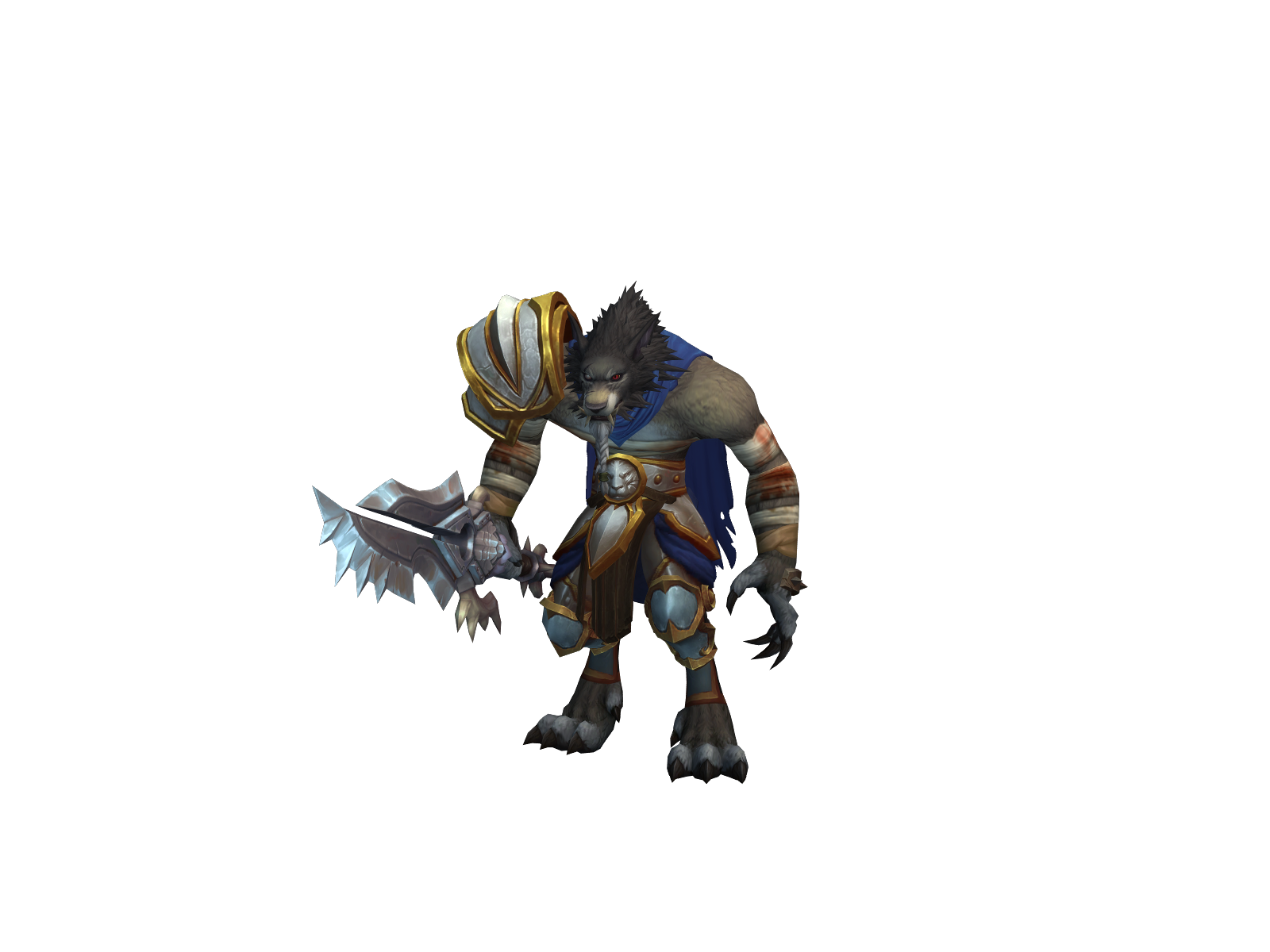 Talioros 3D character render