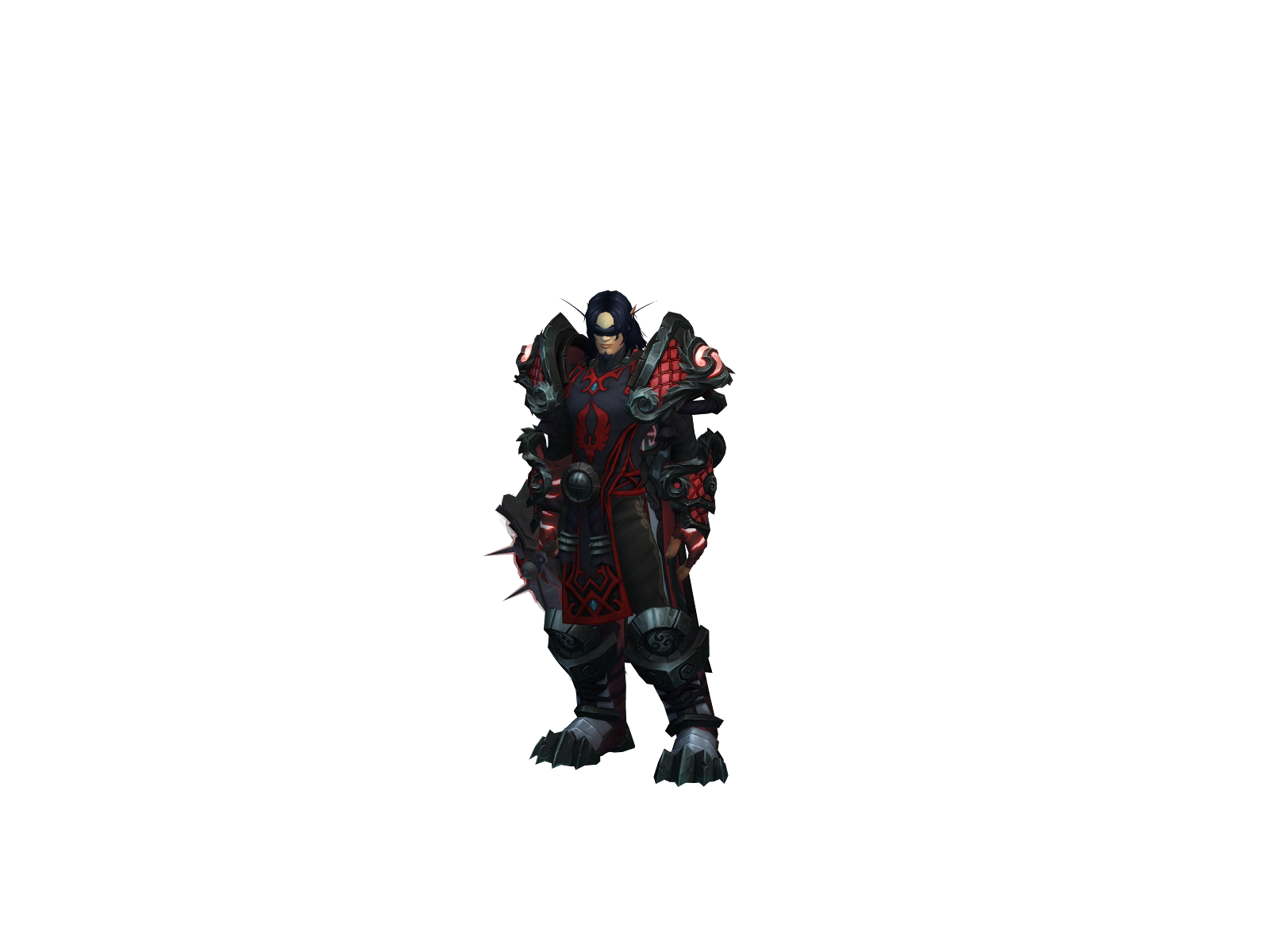 Kagizuki 3D character render