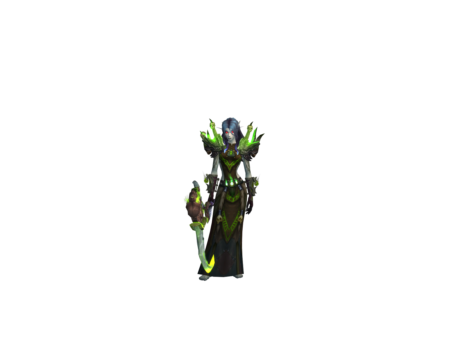 Gothgrill 3D character render