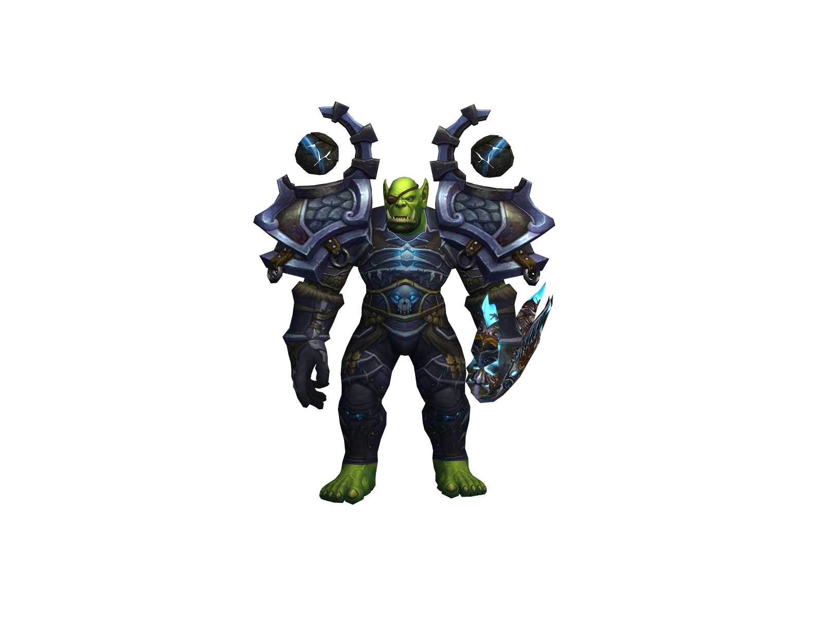 Orcdamage 3D character render