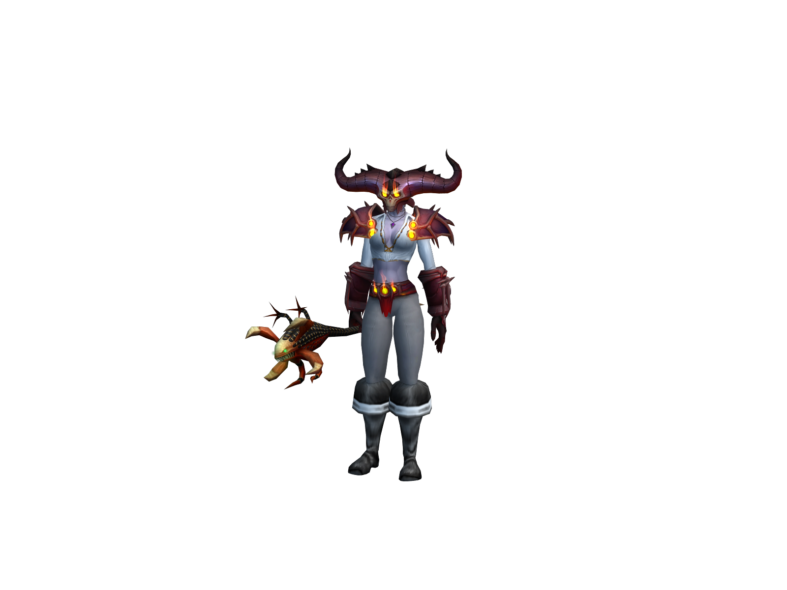 Thraxyjr 3D character render
