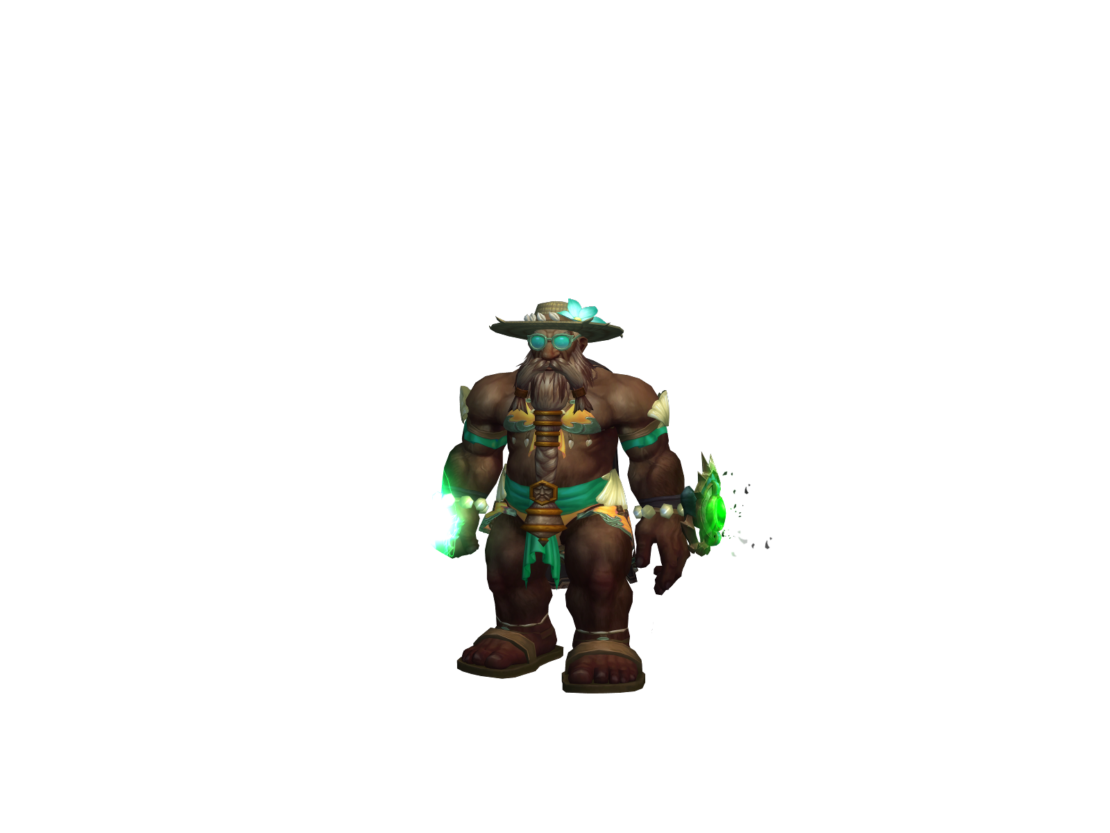 Notbuff 3D character render