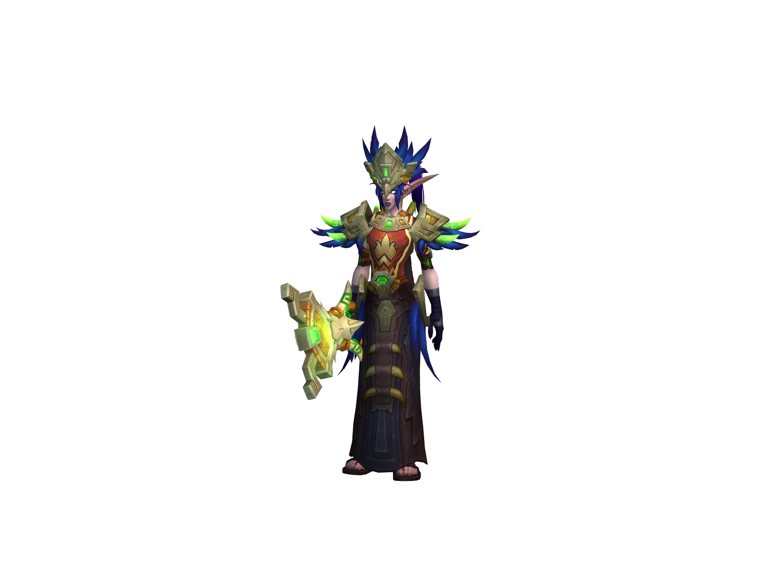 Cherpy 3D character render