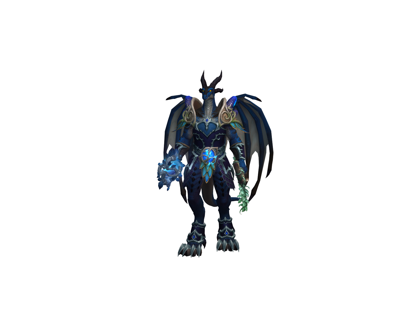 Bozdragon 3D character render