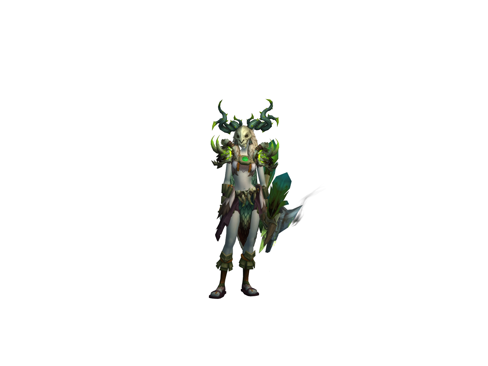 Vipereye 3D character render