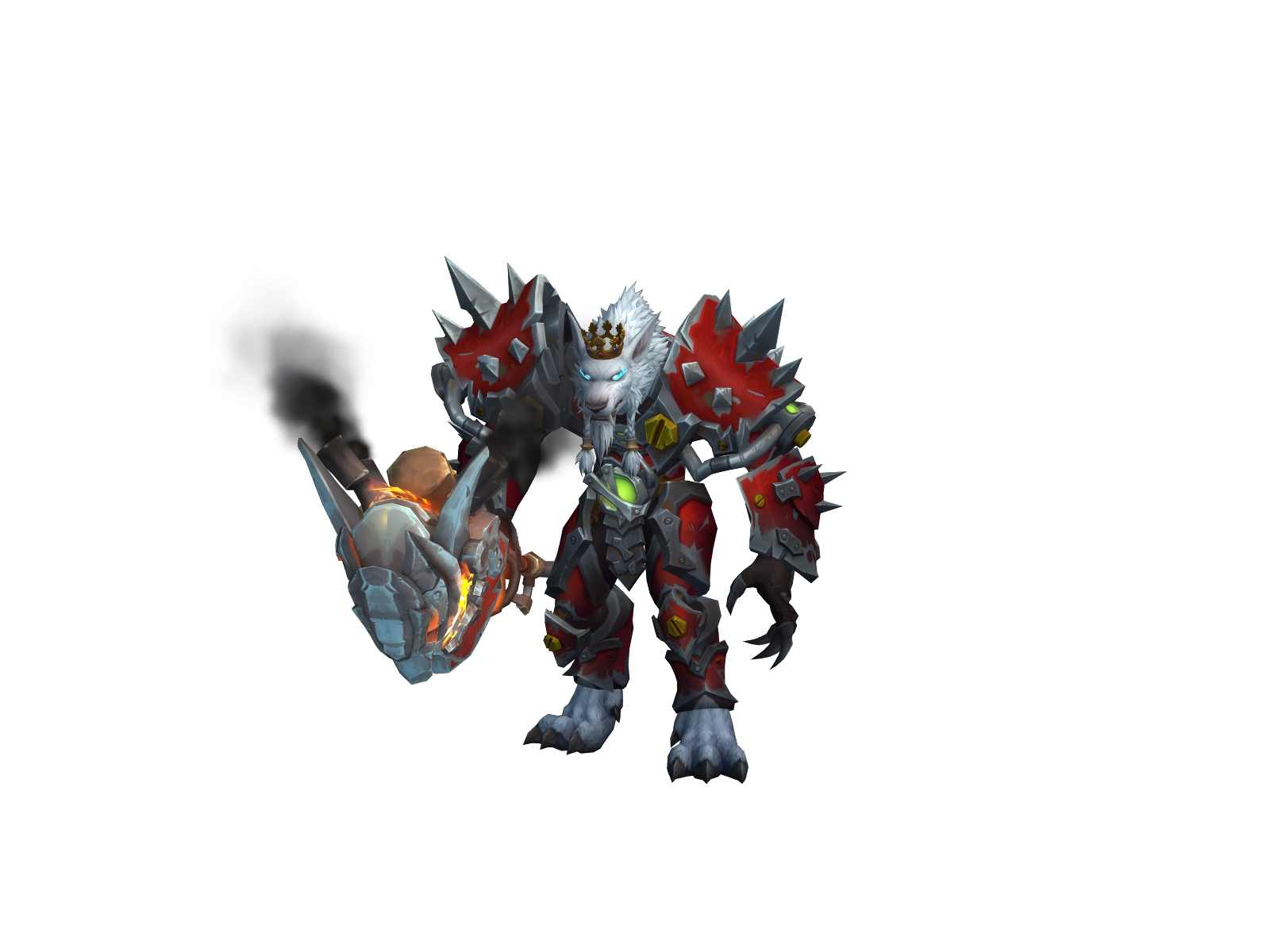 Blinbling 3D character render