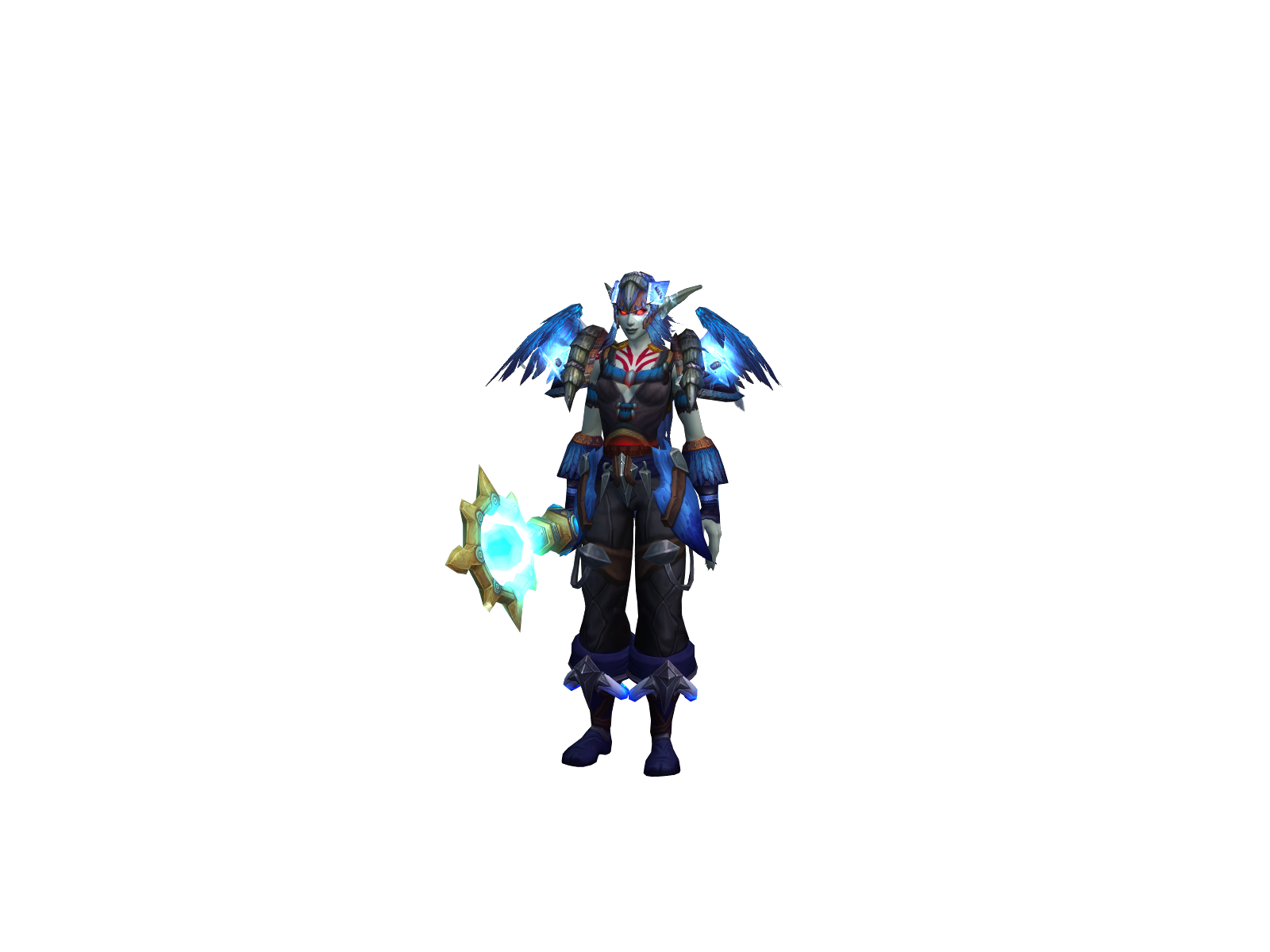 Monrela 3D character render