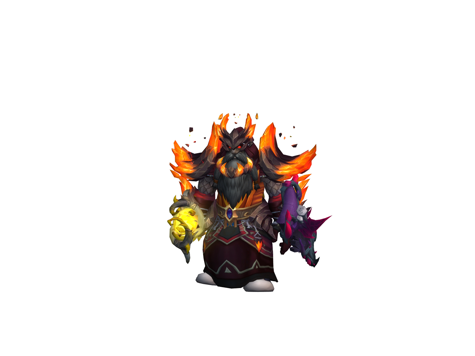 Komana 3D character render