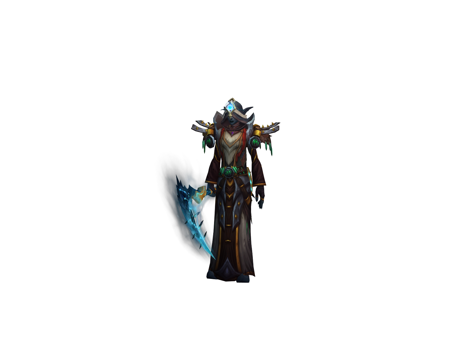 Hüz 3D character render