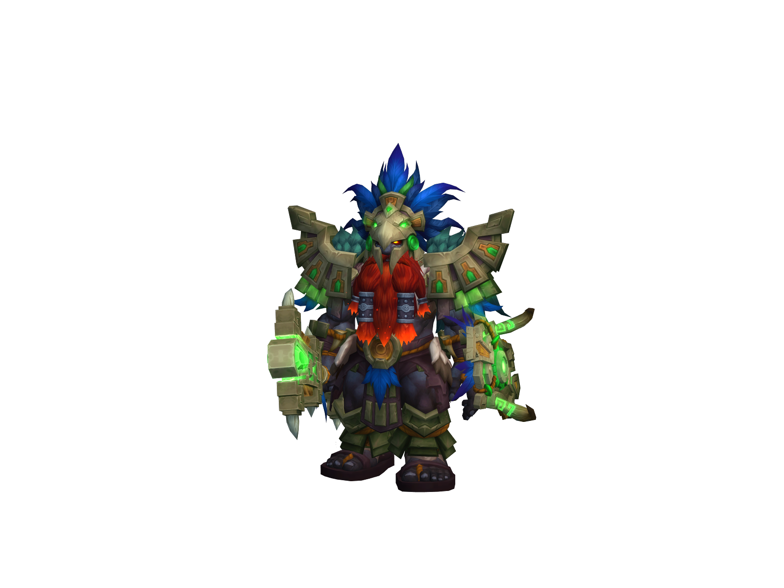 Houdseer 3D character render