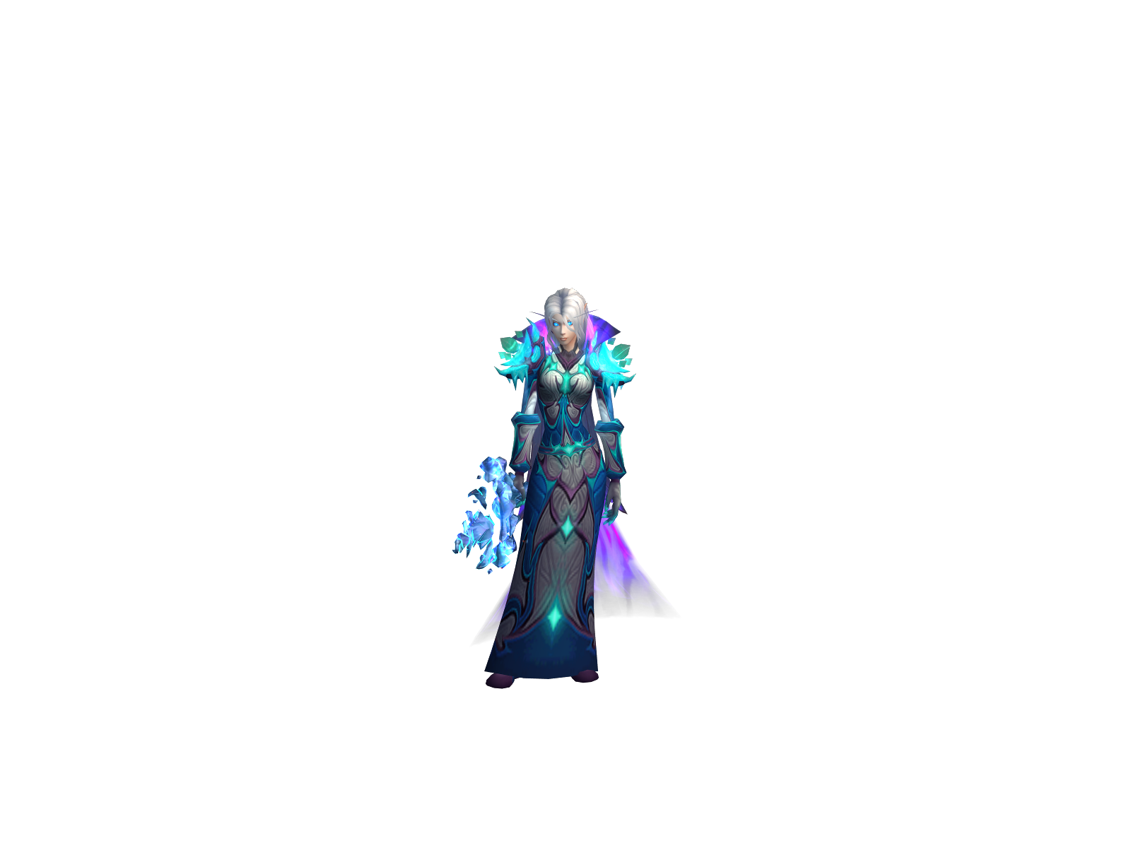 Givre 3D character render