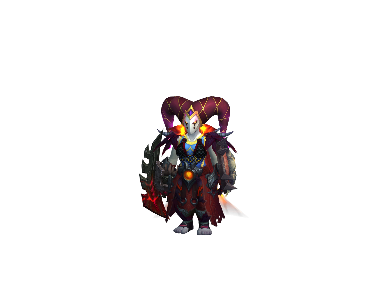 Crimmsin 3D character render