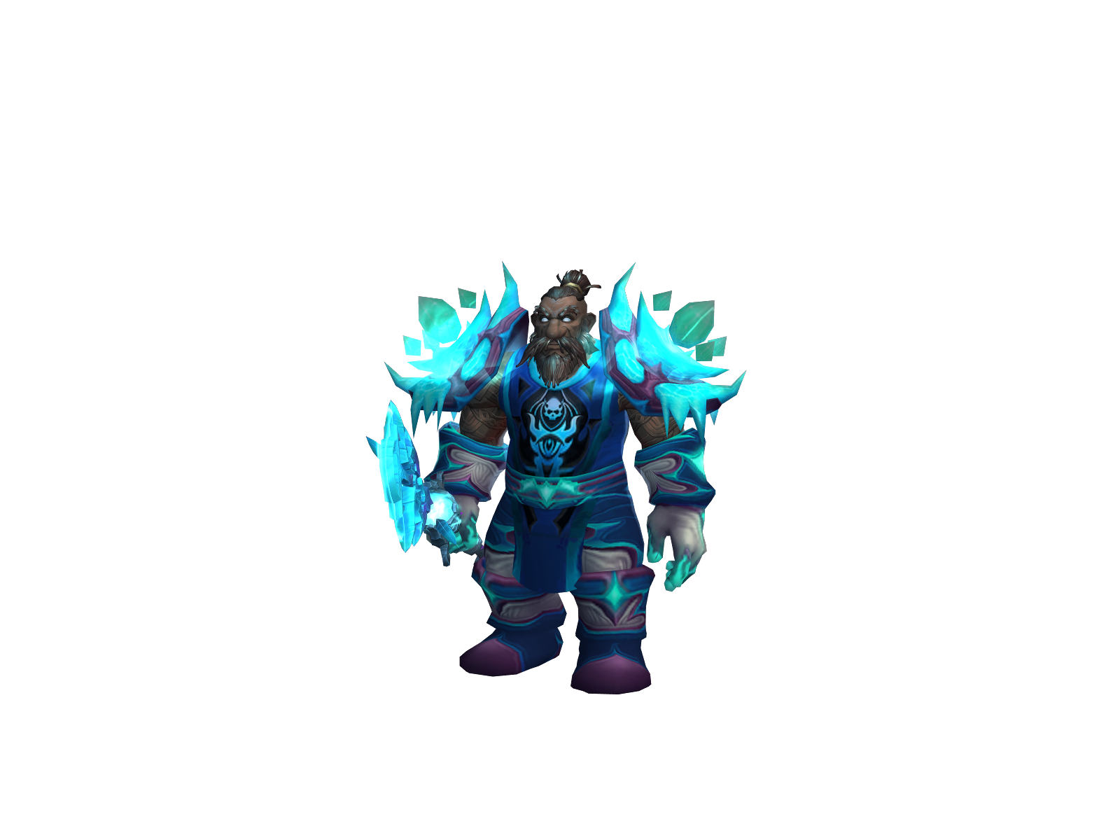 Pênance 3D character render