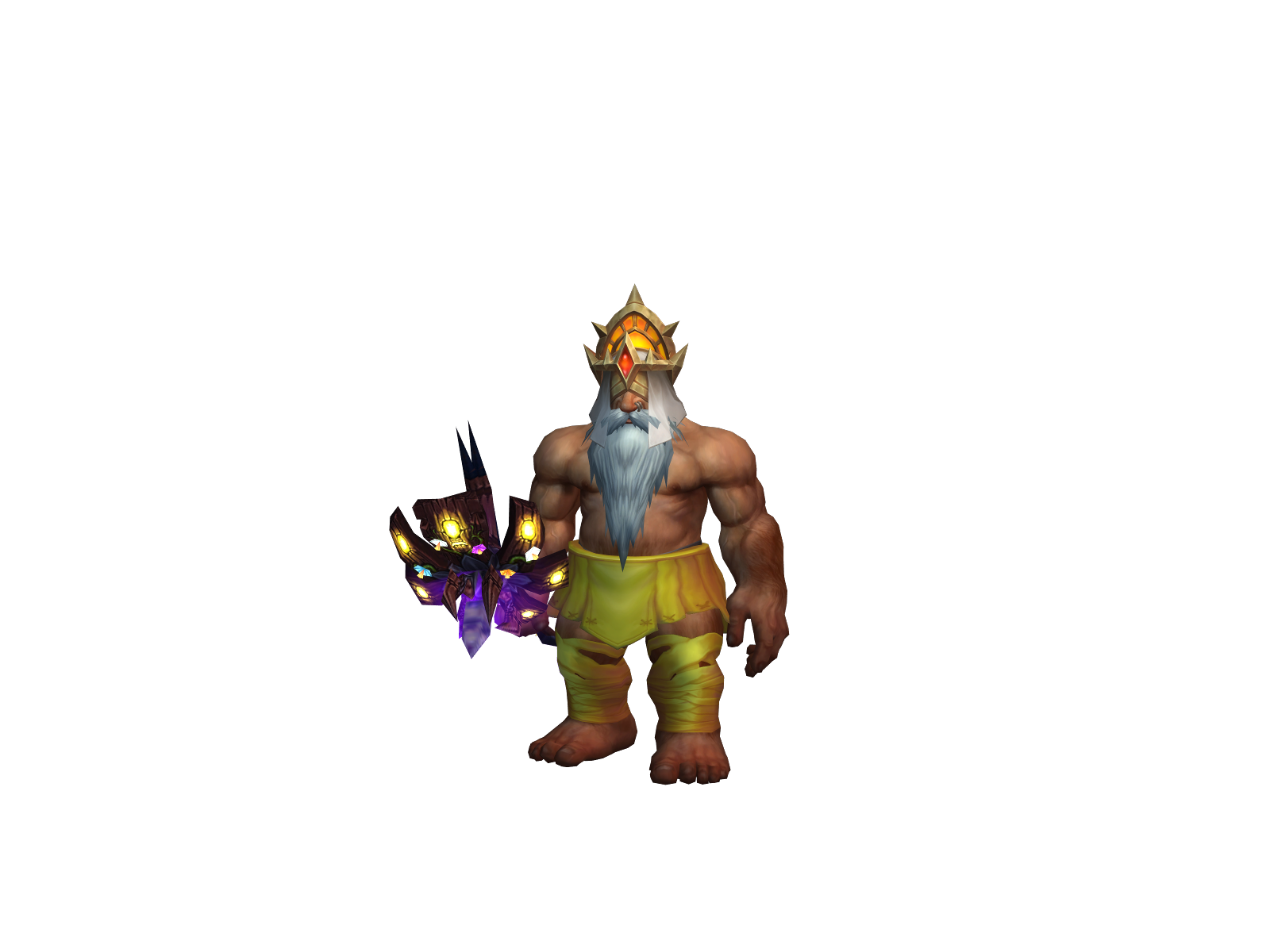 Tomseleck 3D character render