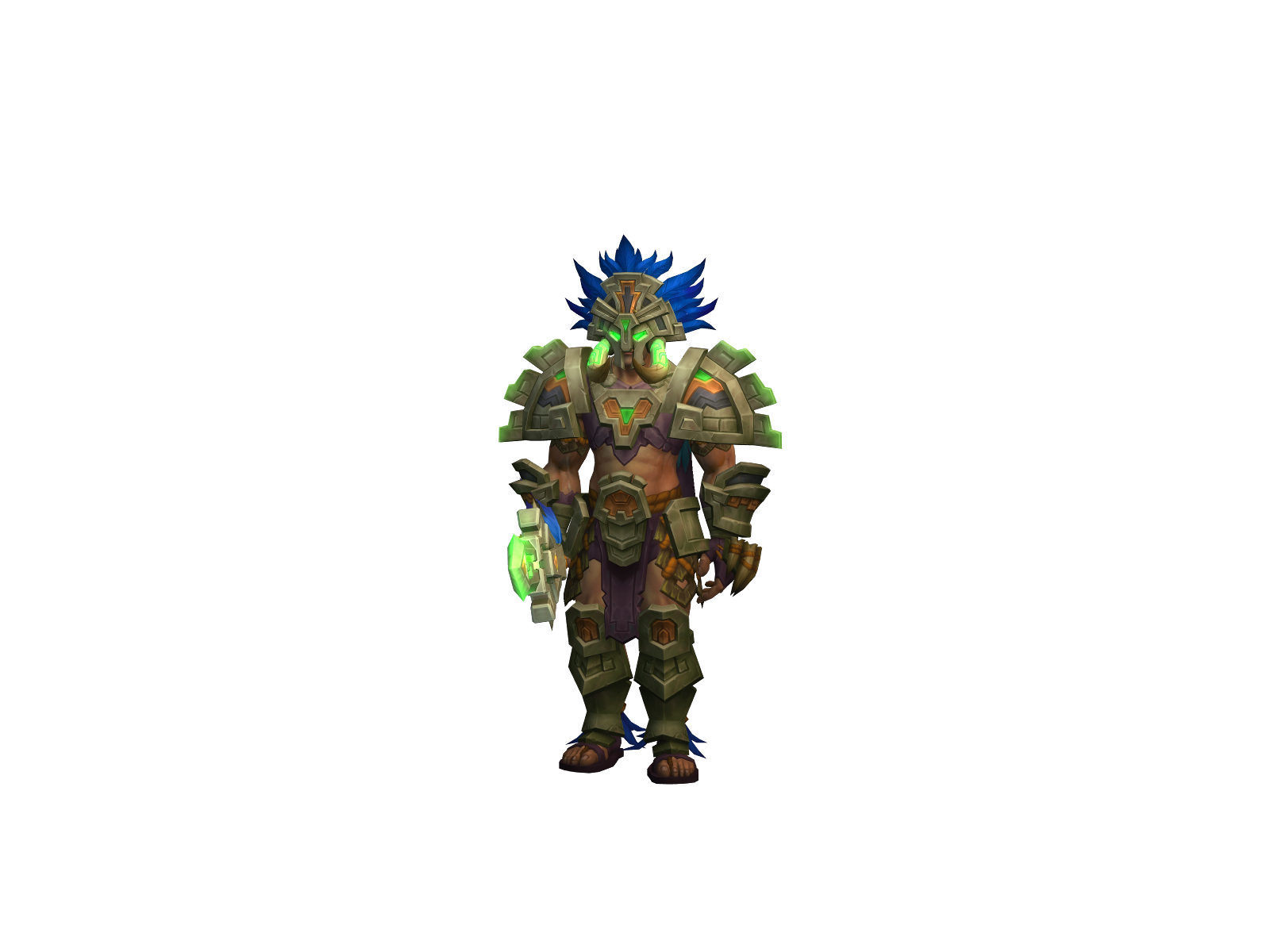 Kwonk 3D character render