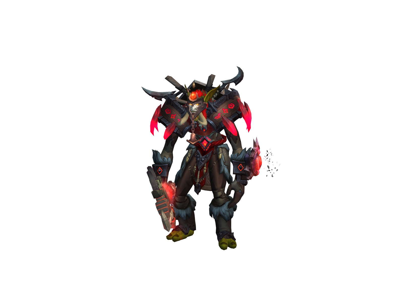 Petraz 3D character render
