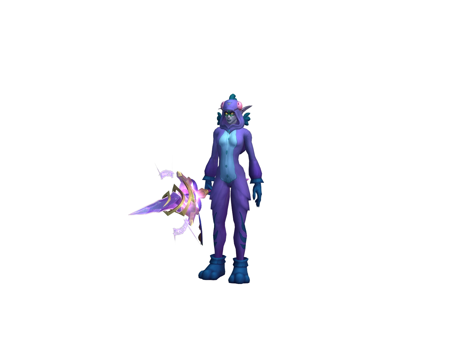 Tethen 3D character render