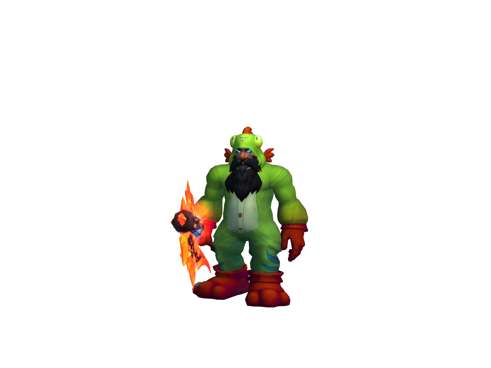 Helpdk 3D character render
