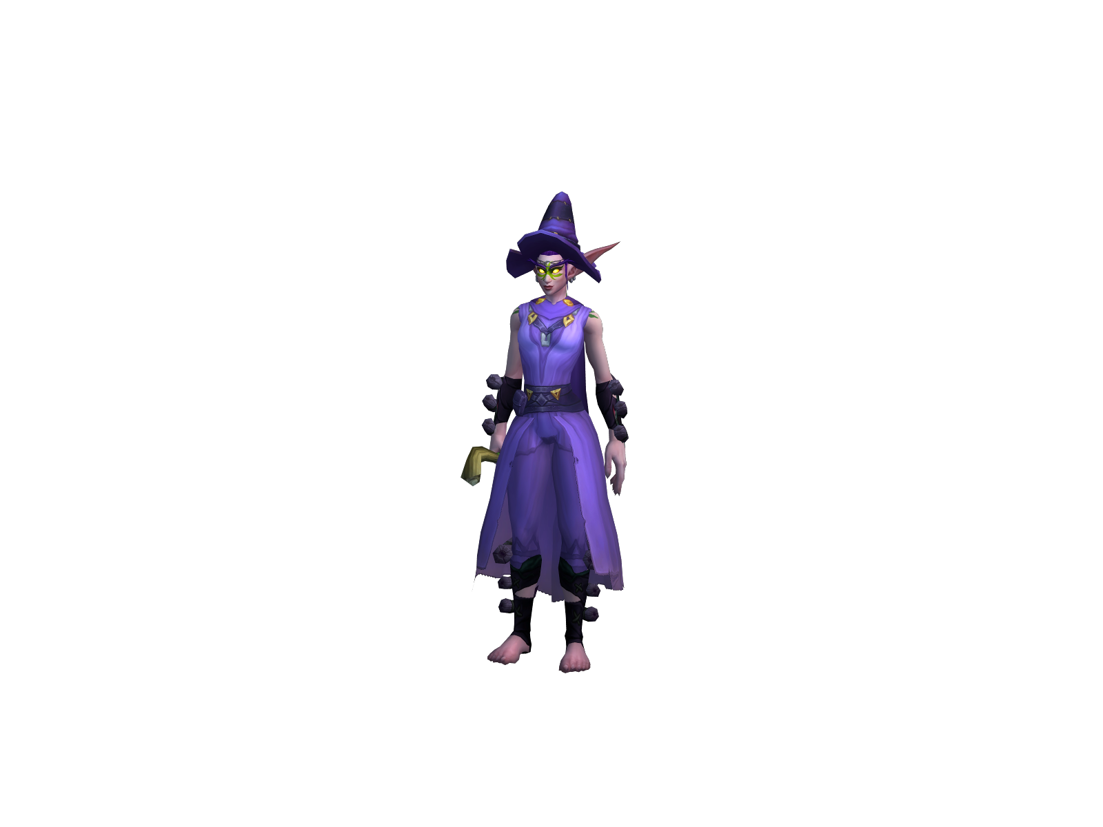 Tibetan 3D character render