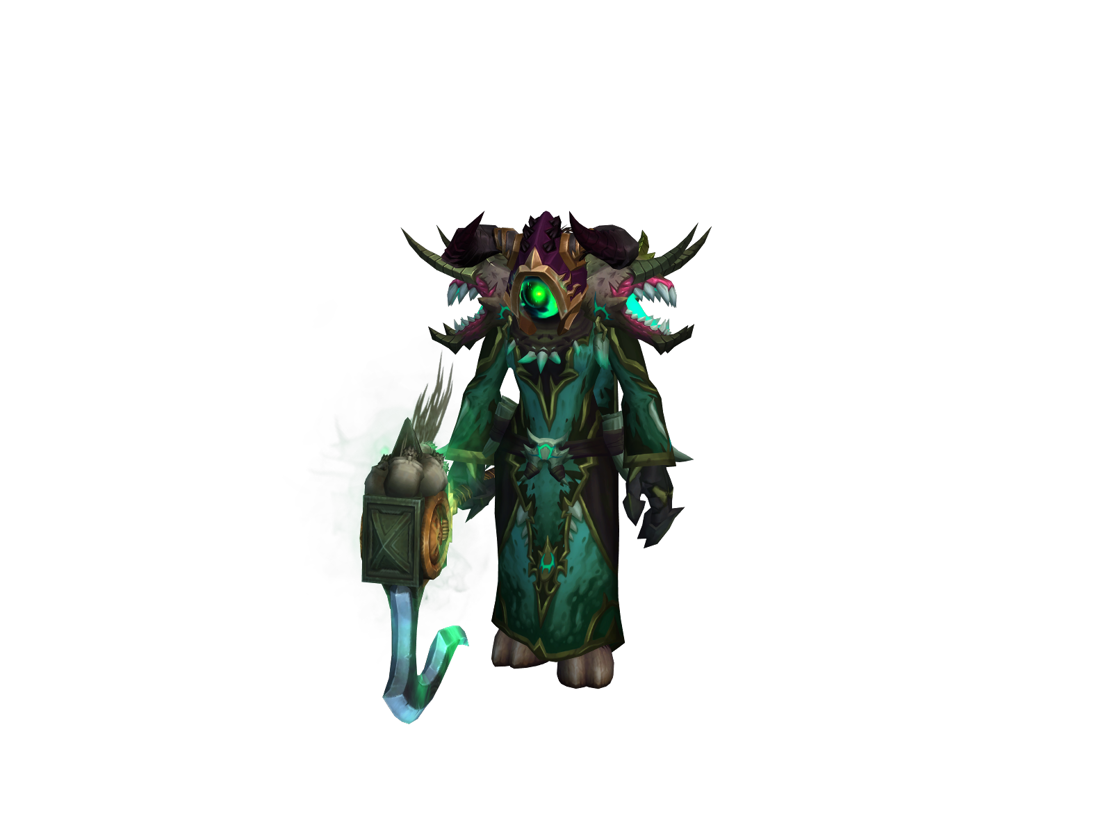 Femgoth 3D character render