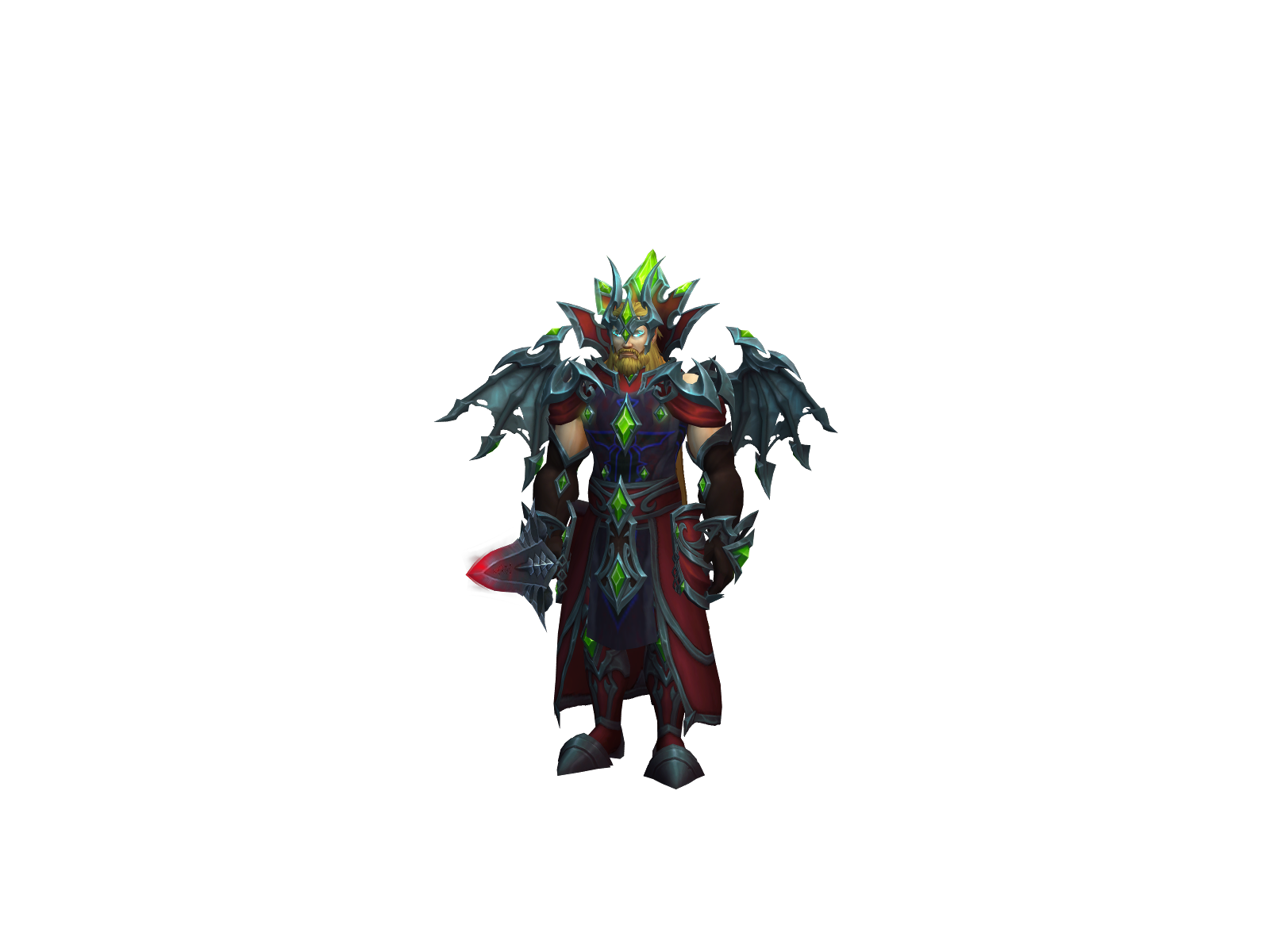 Duskfalls 3D character render