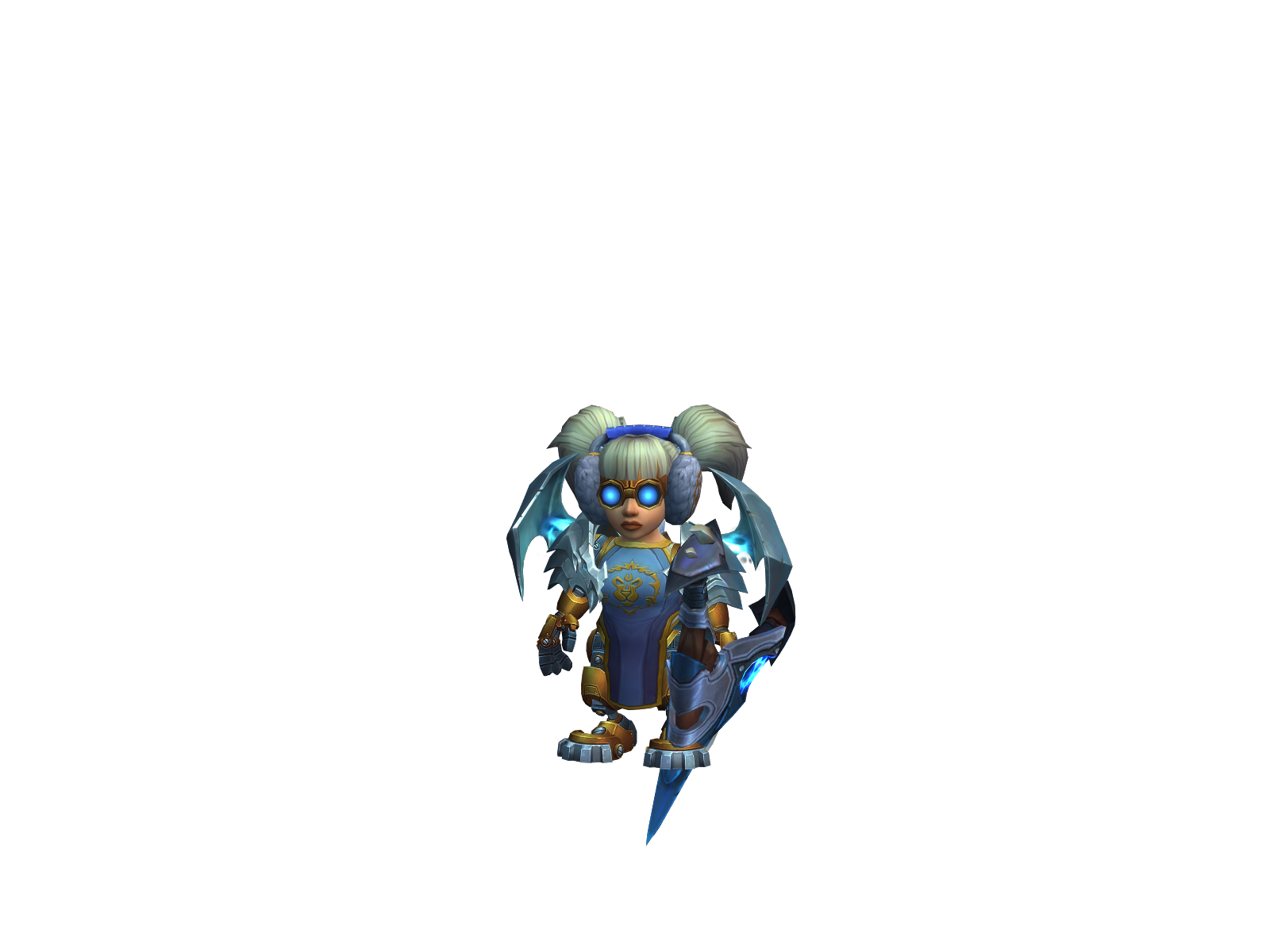 Tinkerbel 3D character render