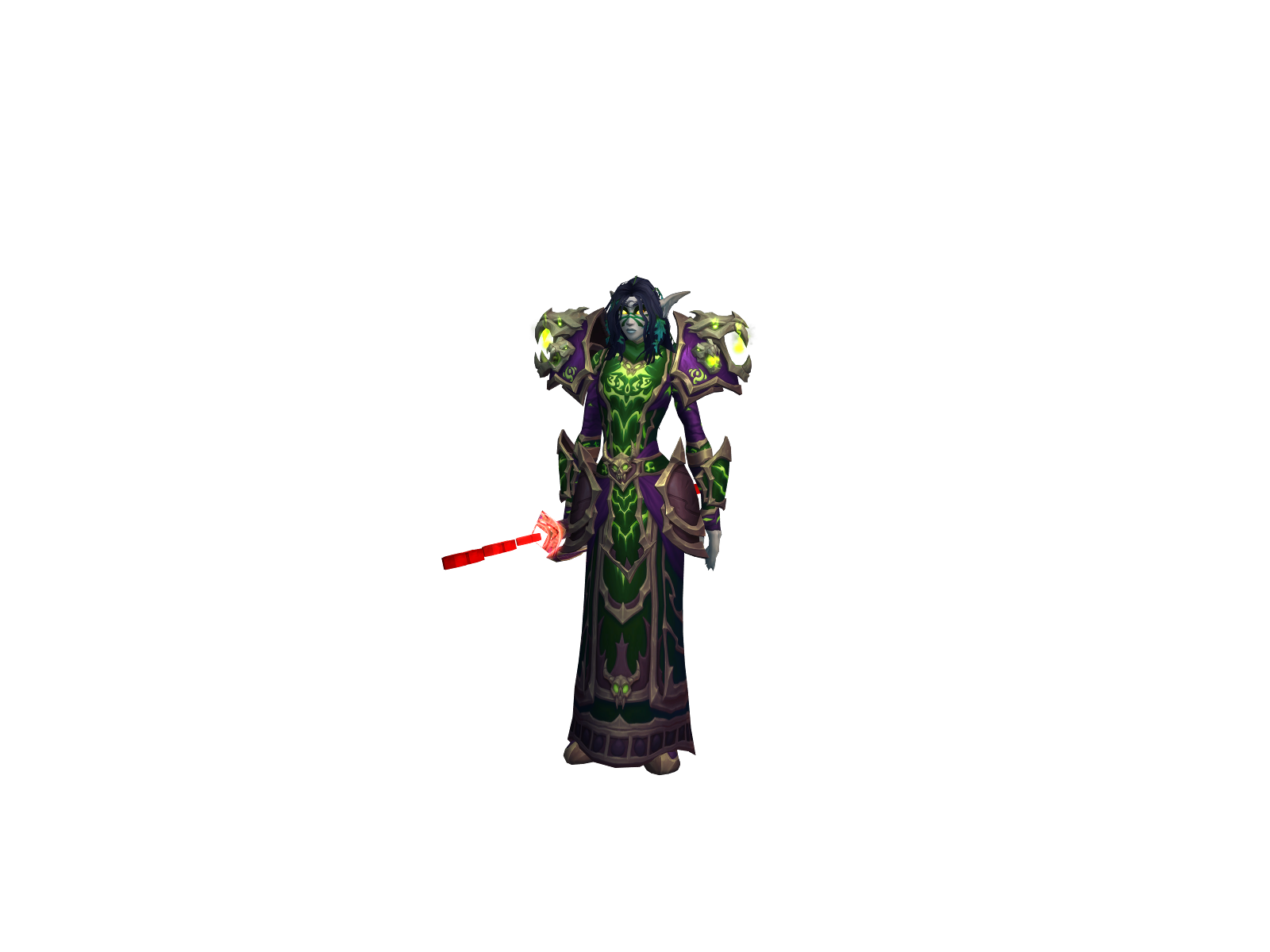 Notachíck 3D character render