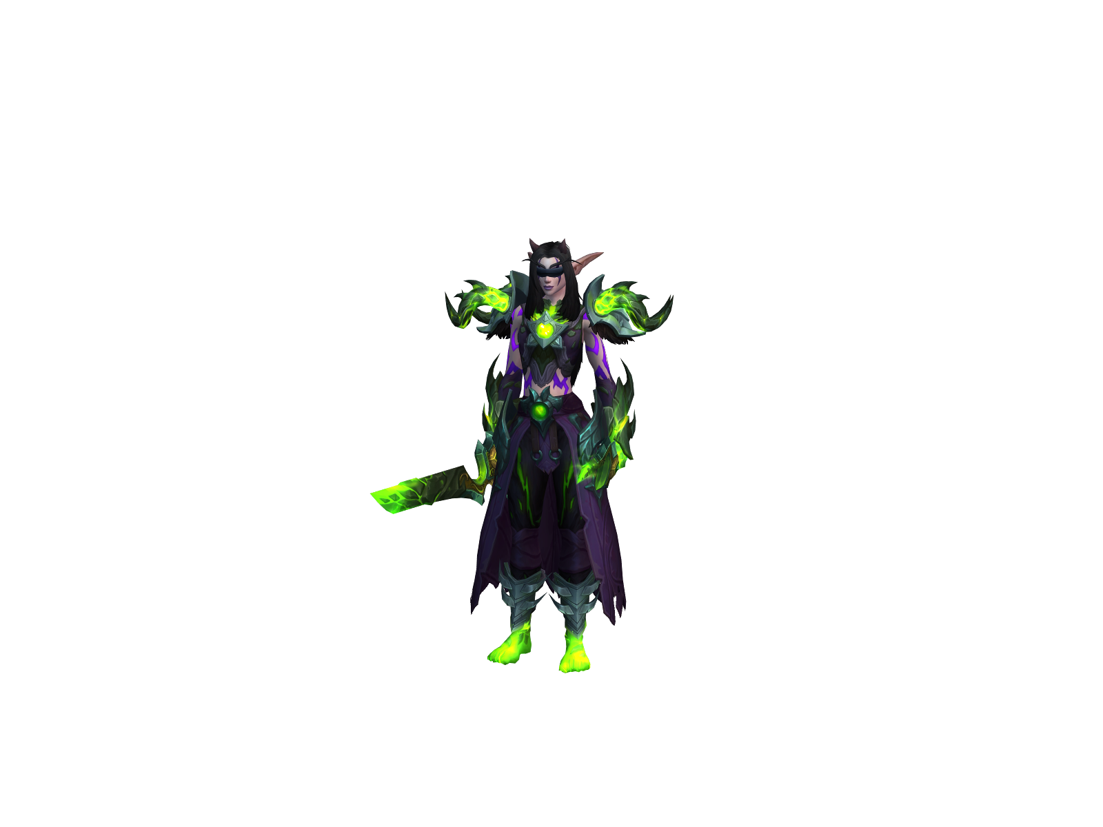 Feleldrim 3D character render