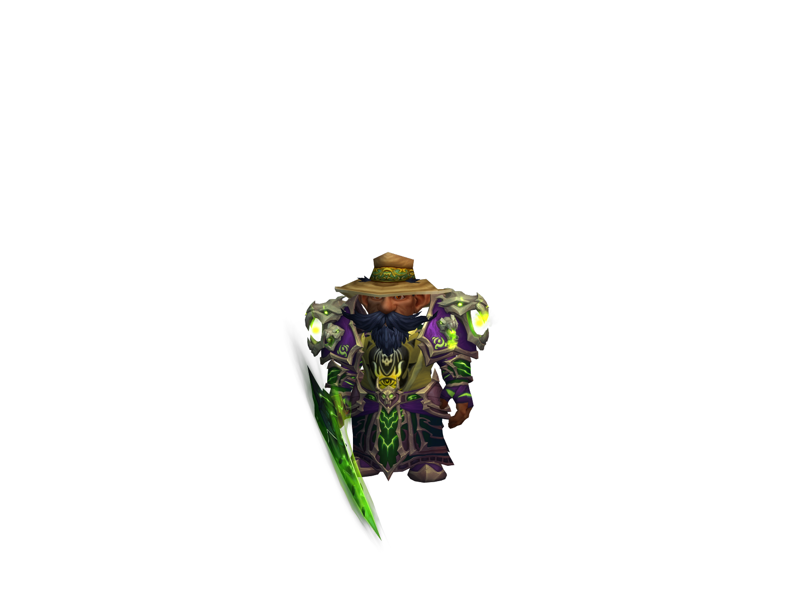 Locksorry 3D character render