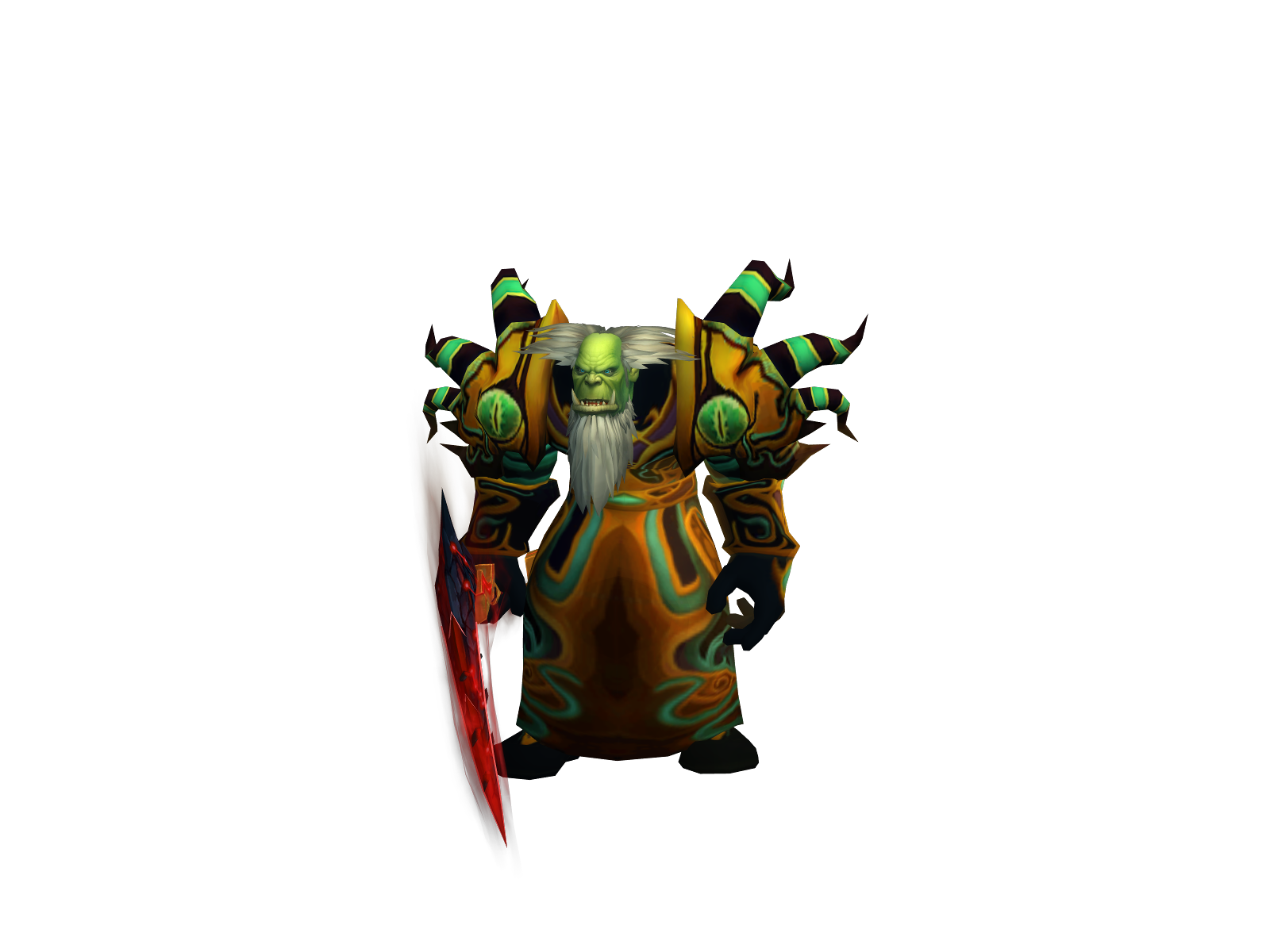 Agonyunc 3D character render