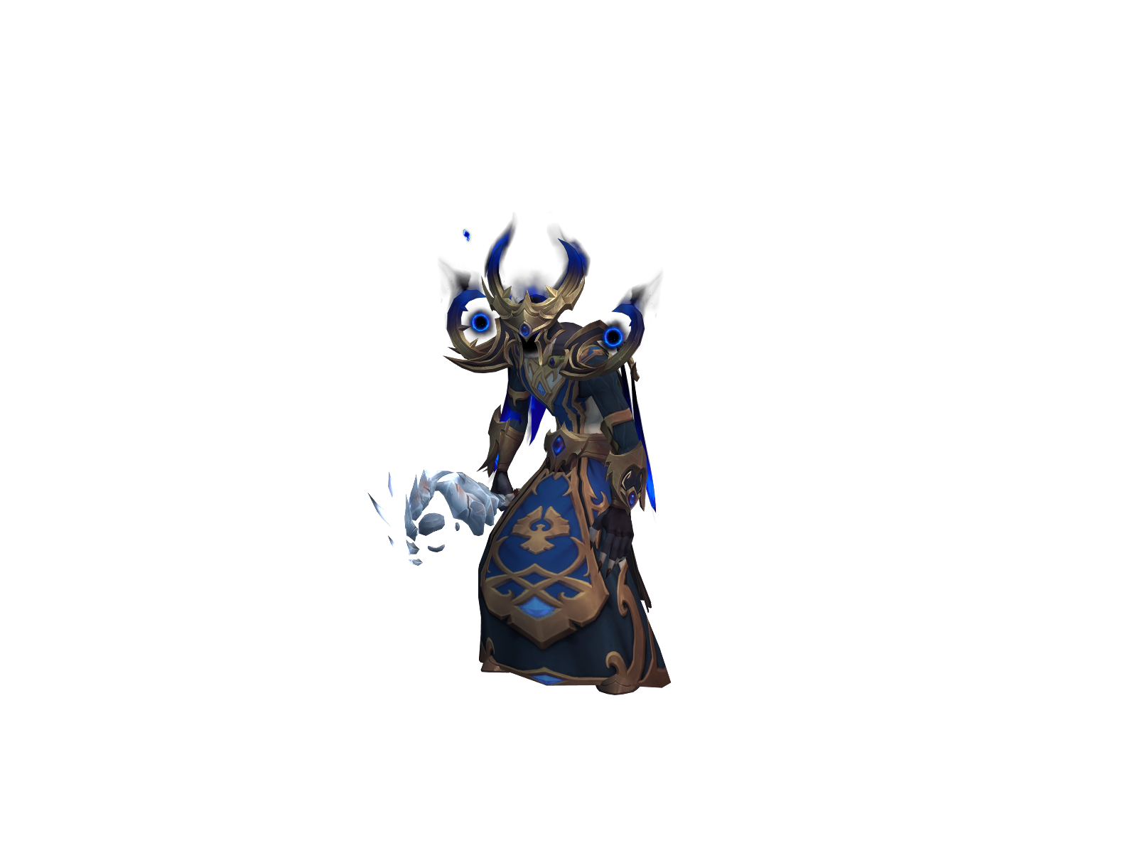 Freezen 3D character render