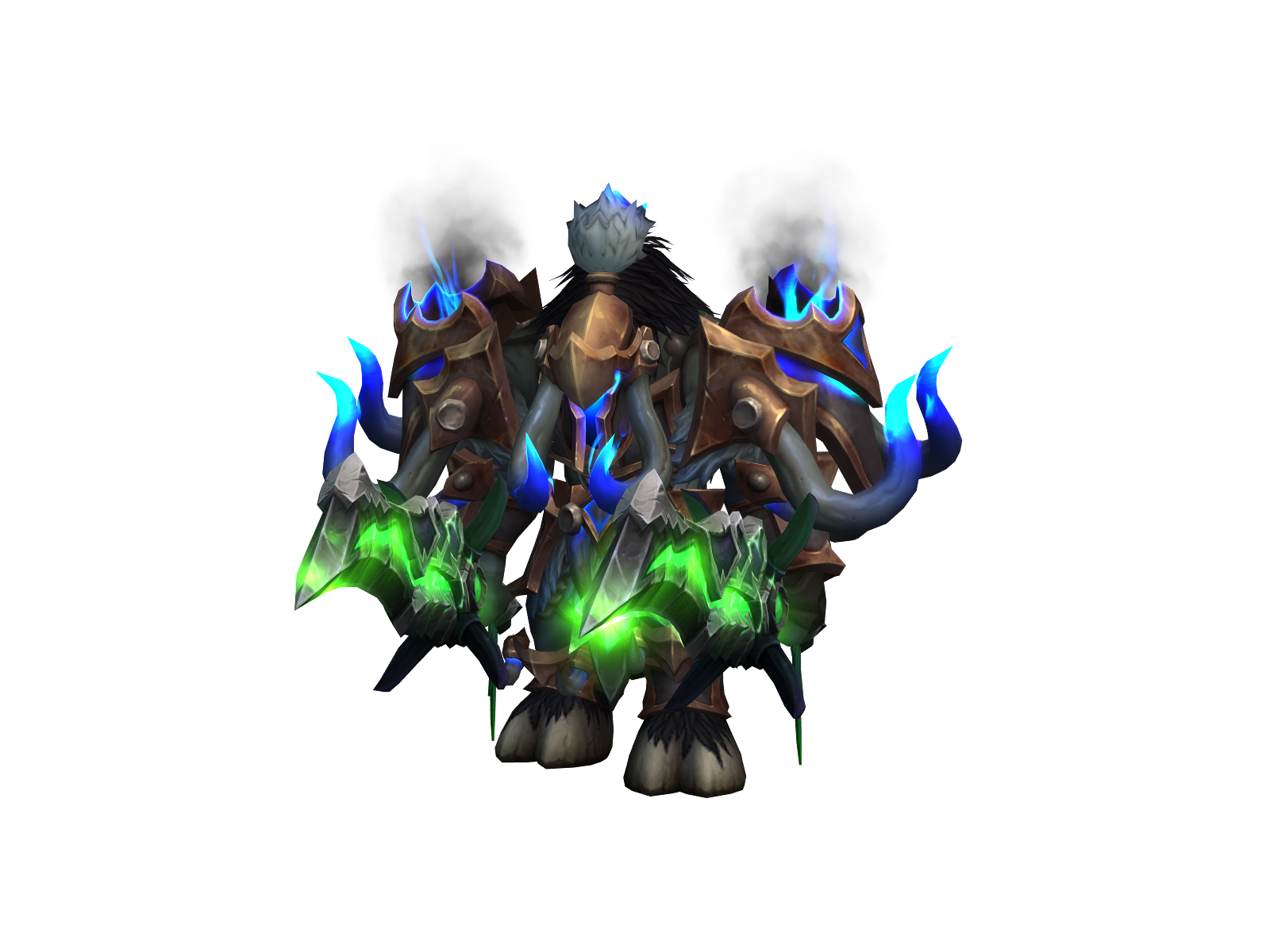 Hairynipplz 3D character render