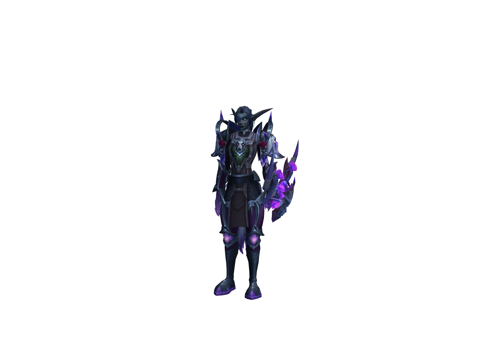 Evilo 3D character render