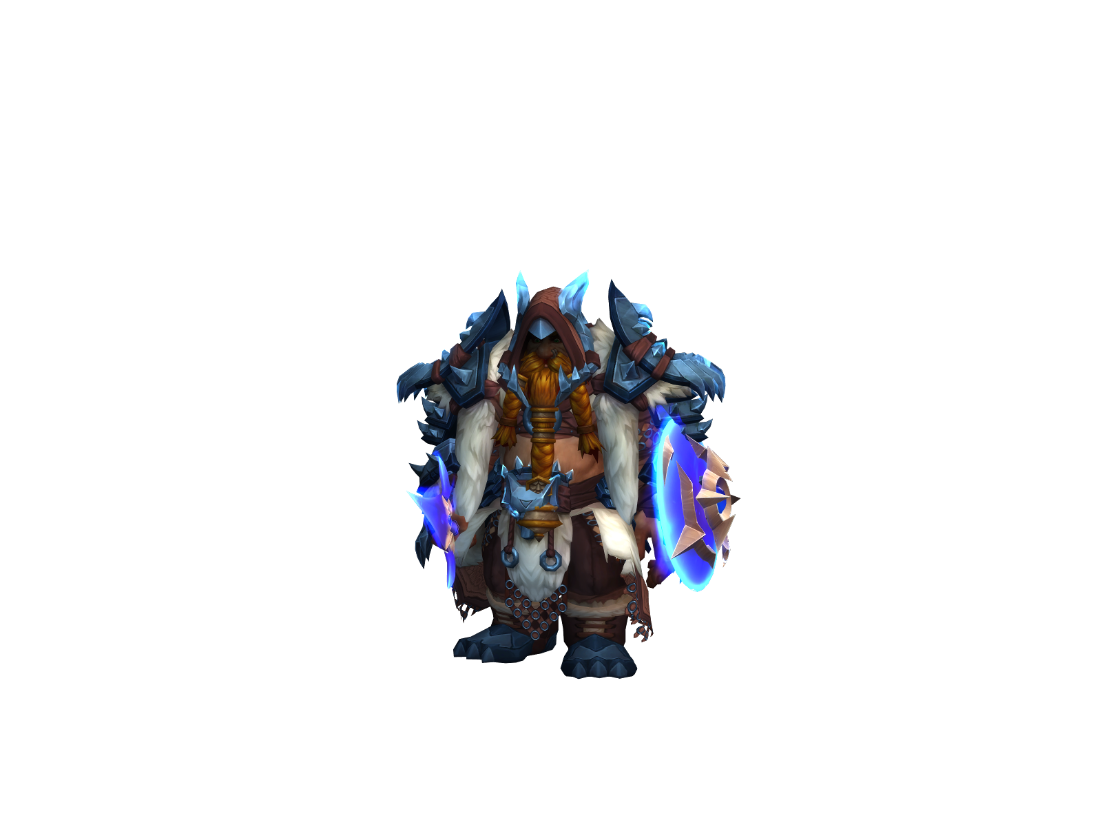 Friedhorse 3D character render